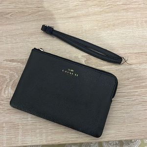 dark navy wristlet